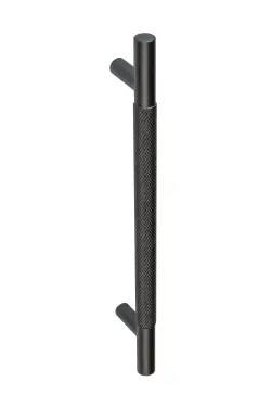 Click Here To Enlarge This Photo Of Eclipse 95632 160mm Knurled Cupboard Handle - Matt Black