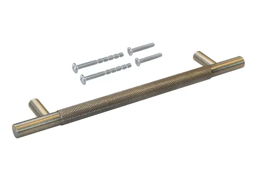 Click Here To Enlarge This Photo Of Eclipse 95633 160mm Knurled Cupboard Handle - Antique Brass