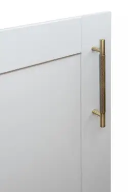 Click Here To Enlarge This Photo Of Eclipse 95633 160mm Knurled Cupboard Handle - Antique Brass