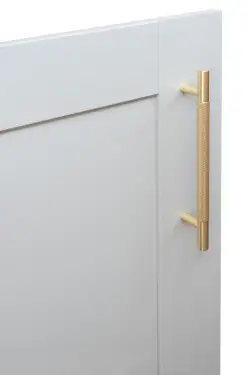 Click Here To Enlarge This Photo Of Eclipse 95634 160mm Knurled Cupboard Handle - Satin Brass