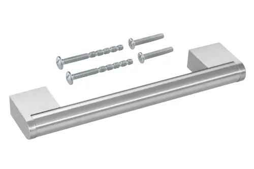 Click Here To Enlarge This Photo Of Eclipse 95641 128mm Cabinet Handle - Satin Nickel