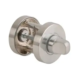 JTA5502 Jigtech Satin Nickel Round Bathroom Turn & Release Set