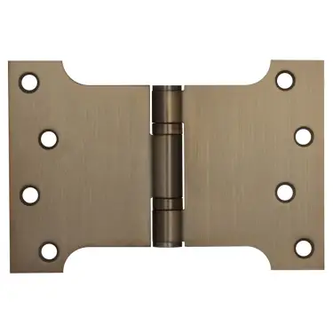 Click Here To Enlarge This Photo Of J9469AB Frelan Hardware Jedo Parliament Ball Bearing Hinges 102mm x 152mm x 3mm Antique Brass (G201 Stainless Steel)