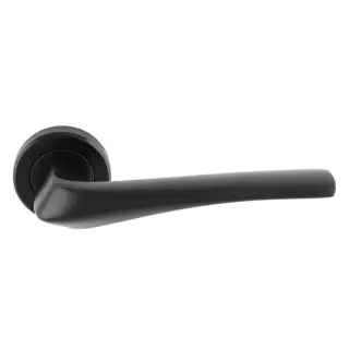 SZR120MB - Carlisle Brass Serozzetta 'Pronta' Lever on Rose - Matt Black
