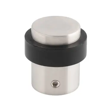 Click Here To Enlarge This Photo Of DSF1030SSS/AT - Carlisle Brass Eurospec Floor Mounted Anti-Tamper Pedestal Door Stop - Satin Stainless Steel