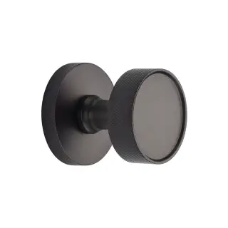 OWN5490-MB Heritage Brass Owen Knurled Knob on Knurled Concealed Base Matt Bronze finish