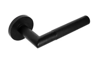 Eclipse 34342 Revolve Ultimate Solid Stainless Lever On Rose - Matt Black