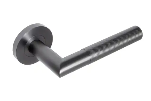 Click Here To Enlarge This Photo Of Eclipse 34343 Revolve Ultimate Solid Stainless Lever On Rose - Dark Bronze
