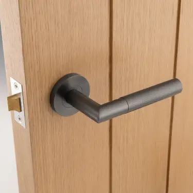 Click Here To Enlarge This Photo Of Eclipse 34343 Revolve Ultimate Solid Stainless Lever On Rose - Dark Bronze