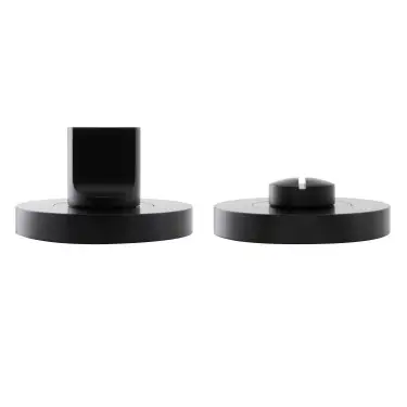 Click Here To Enlarge This Photo Of Eclipse 34362 Ultimate 304 Stainless Bathroom Thumbturn & Release - Matt Black