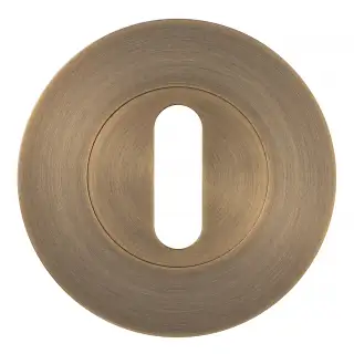 Eclipse 34374 Ultimate 304 Stainless Standard Keyway Escutcheon - Matt Antique Brass