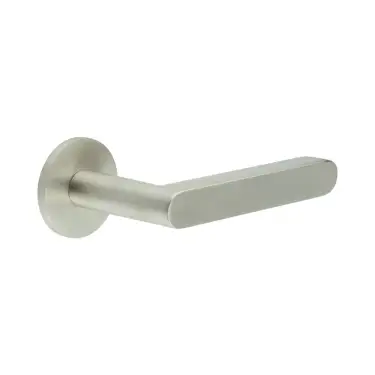 Click Here To Enlarge This Photo Of CR-101A1SSS Frelan Hardware CRES Sprung (Round Rose) Door Handle Satin Stainless Steel (SS316)