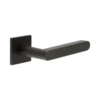 CR-101B2DB Frelan Hardware CRES Unsprung (Square Rose) Door Handle Dark Bronze (SS316)
