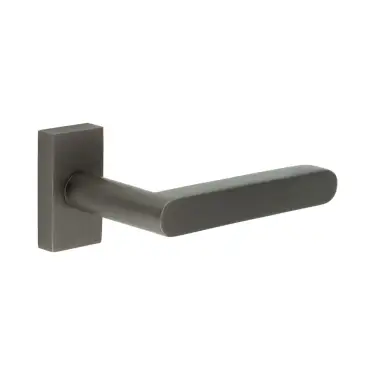 Click Here To Enlarge This Photo Of CR-101D4DB Frelan Hardware CRES Multi Point Rectangular Rose Door Handle Dark Bronze (SS316)