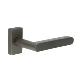 CR-101D4DB Frelan Hardware CRES Multi Point Rectangular Rose Door Handle Dark Bronze (SS316)