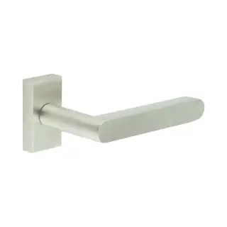 CR-101D4SSS Frelan Hardware CRES Multi Point Rectangular Rose Door Handle Satin Stainless Steel (SS316)