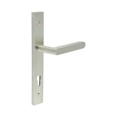 Click Here To Enlarge This Photo Of CR-101G4SSS Frelan Hardware CRES 92mm Multi Point Backplate Door Handle (215mm c/c) Satin Stainless Steel (SS316)