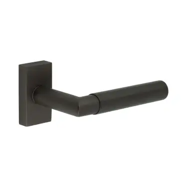 Click Here To Enlarge This Photo Of CR-102D4DB Frelan Hardware CRES Multi Point Rectangular Rose Door Handle Dark Bronze (SS316)