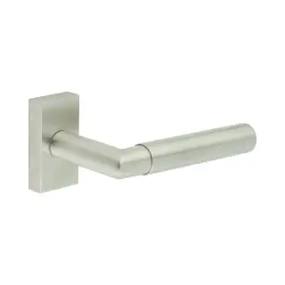 CR-102D4SSS Frelan Hardware CRES Multi Point Rectangular Rose Door Handle Satin Stainless Steel (SS316)