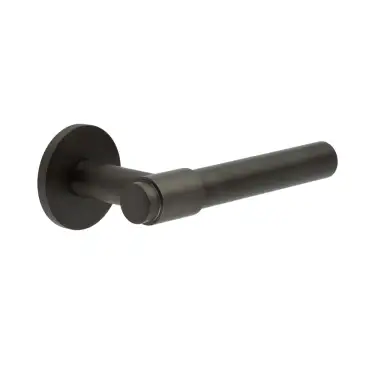 Click Here To Enlarge This Photo Of CR-103A2DB Frelan Hardware CRES Unsprung (Round Rose) Door Handle Dark Bronze (SS316)