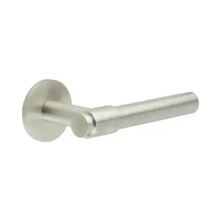 CR-103A3SSS Frelan Hardware CRES Fixed Dead (Round Rose) Door Handle Satin Stainless Steel (SS316)