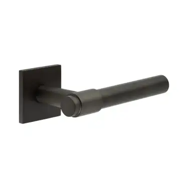 Click Here To Enlarge This Photo Of CR-103B3DB Frelan Hardware CRES Fixed Dead (Square Rose) Door Handle Dark Bronze (SS316)