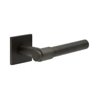CR-103B3DB Frelan Hardware CRES Fixed Dead (Square Rose) Door Handle Dark Bronze (SS316)