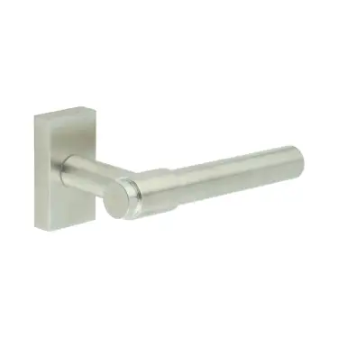 Click Here To Enlarge This Photo Of CR-103D4SSS Frelan Hardware CRES Multi Point Rectangular Rose Door Handle Satin Stainless Steel (SS316)
