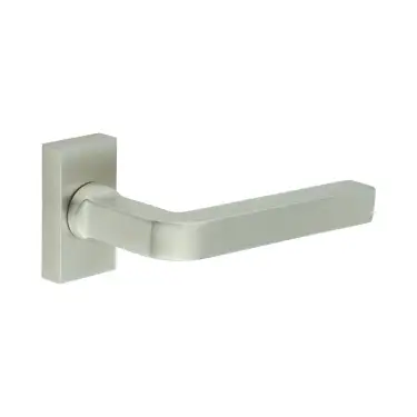 Click Here To Enlarge This Photo Of CR-104D4SSS Frelan Hardware CRES Multi Point Rectangular Rose Door Handle Satin Stainless Steel (SS316)