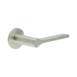 CR-105A3SSS Frelan Hardware CRES Fixed Dead (Round Rose) Door Handle Satin Stainless Steel (SS316)