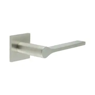 CR-105B3SSS Frelan Hardware CRES Fixed Dead (Square Rose) Door Handle Satin Stainless Steel (SS316)