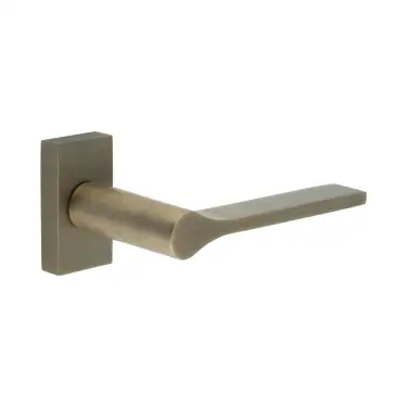 Click Here To Enlarge This Photo Of CR-105D4AB Frelan Hardware CRES Multi Point Rectangular Rose Door Handle Antique Brass (SS316)