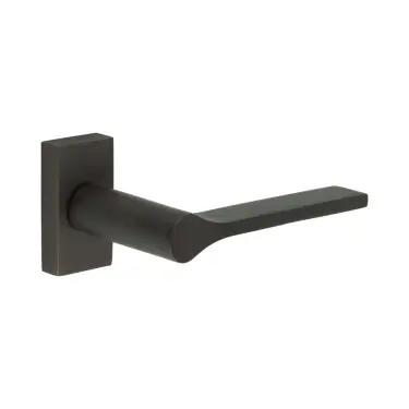 Click Here To Enlarge This Photo Of CR-105D4DB Frelan Hardware CRES Multi Point Rectangular Rose Door Handle Dark Bronze (SS316)