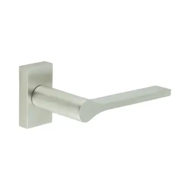 Click Here To Enlarge This Photo Of CR-105D4SSS Frelan Hardware CRES Multi Point Rectangular Rose Door Handle Satin Stainless Steel (SS316)