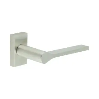 CR-105D4SSS Frelan Hardware CRES Multi Point Rectangular Rose Door Handle Satin Stainless Steel (SS316)