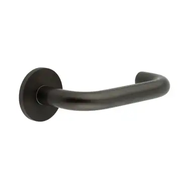 Click Here To Enlarge This Photo Of CR-106A1DB Frelan Hardware CRES Sprung (Round Rose) Door Handle Dark Bronze (SS316)