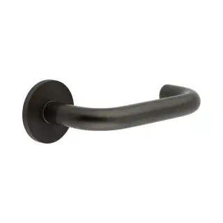 CR-106A2DB Frelan Hardware CRES Unsprung (Round Rose) Door Handle Dark Bronze (SS316)