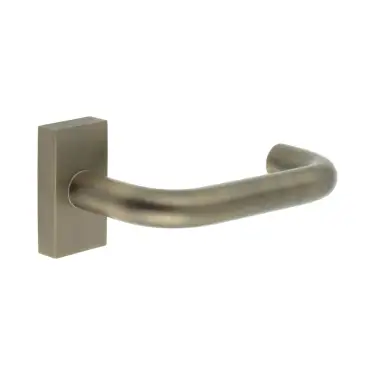 Click Here To Enlarge This Photo Of CR-106D4AB Frelan Hardware CRES Multi Point Rectangular Rose Door Handle Antique Brass (SS316)