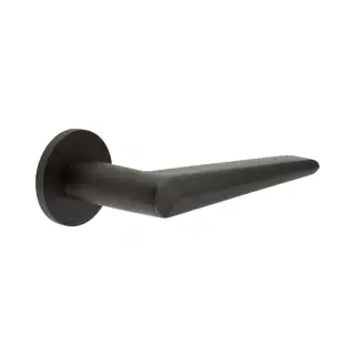CR-107A3DB Frelan Hardware CRES Fixed Dead (Round Rose) Door Handle Dark Bronze (SS316)