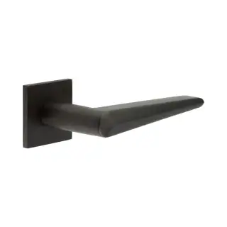CR-107B2DB Frelan Hardware CRES Unsprung (Square Rose) Door Handle Dark Bronze (SS316)