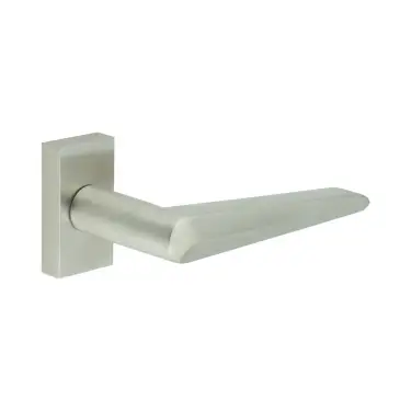 Click Here To Enlarge This Photo Of CR-107D4SSS Frelan Hardware CRES Multi Point Rectangular Rose Door Handle Satin Stainless Steel (SS316)