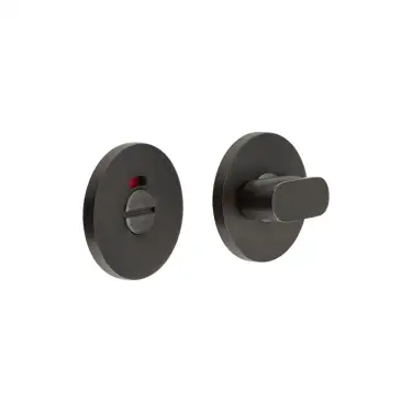 Click Here To Enlarge This Photo Of CR-801AJ7DB Frelan Hardware CRES Thumb Turn & Release (Round Rose) with Indicator Dark Bronze (SS316)