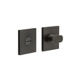 CR-801B7DB Frelan Hardware CRES Thumb Turn & Release (Square Rose) Dark Bronze (SS316)