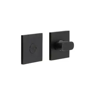 CR-801B7MB Frelan Hardware CRES Thumb Turn & Release (Square Rose) Black (SS316)