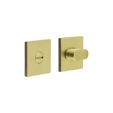 Click Here To Enlarge This Photo Of CR-801B7SB Frelan Hardware CRES Thumb Turn & Release (Square Rose) Satin Brass (SS316)