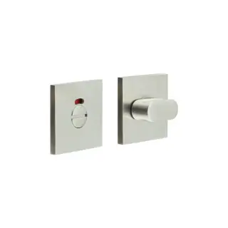 CR-801BK7SSS Frelan Hardware CRES Thumb Turn & Release (Square Rose) with Indicator Satin Stainless Steel (SS316)