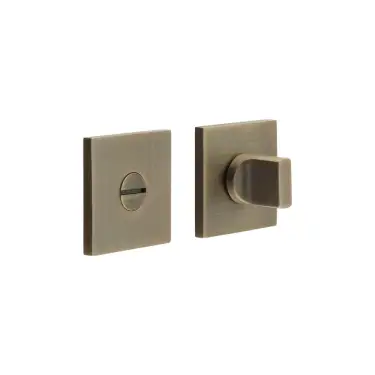 Click Here To Enlarge This Photo Of CR-802B7AB Frelan Hardware CRES Thumb Turn & Release (Square Rose) Antique Brass (SS316)
