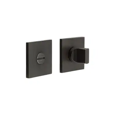Click Here To Enlarge This Photo Of CR-802B7DB Frelan Hardware CRES Thumb Turn & Release (Square Rose) Dark Bronze (SS316)