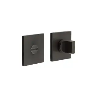 CR-802B7DB Frelan Hardware CRES Thumb Turn & Release (Square Rose) Dark Bronze (SS316)