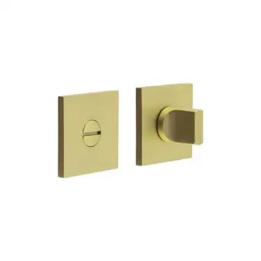 Click Here To Enlarge This Photo Of CR-802B7SB Frelan Hardware CRES Thumb Turn & Release (Square Rose) Satin Brass (SS316)